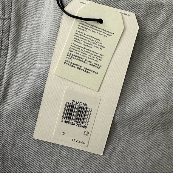 Levi’s Premium 501 ORIGINAL SHORTS Size 32 Women - Picture 14 of 16